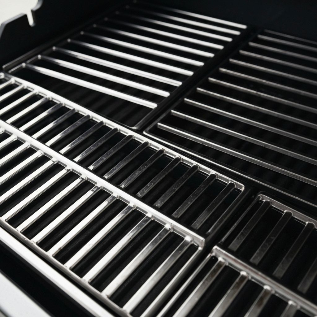 Clean grill grates after cleaning