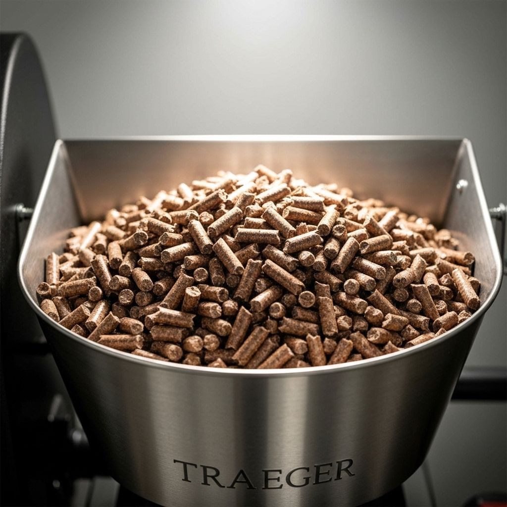 Traeger pellet hopper