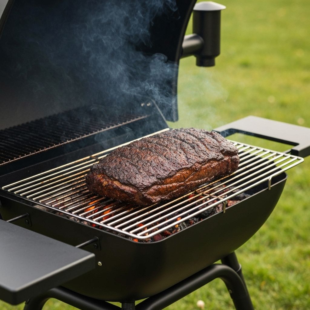 Cooking brisket on SmokeFire